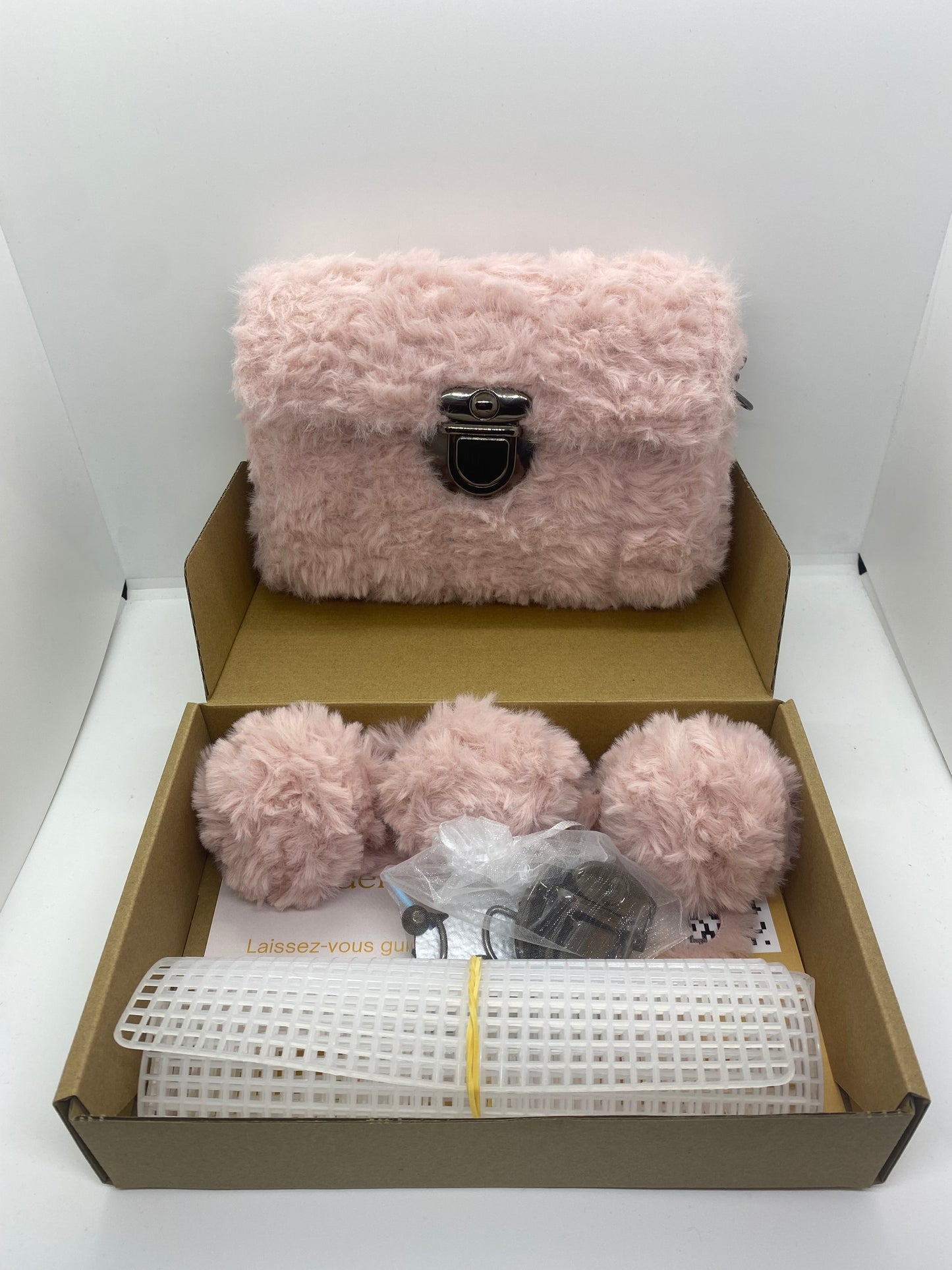 KIT DIY ROSE FLUFFY
