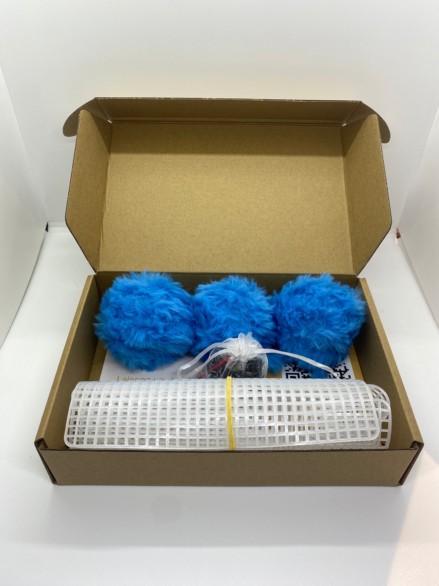 KIT DIY BLEU FLUFFY