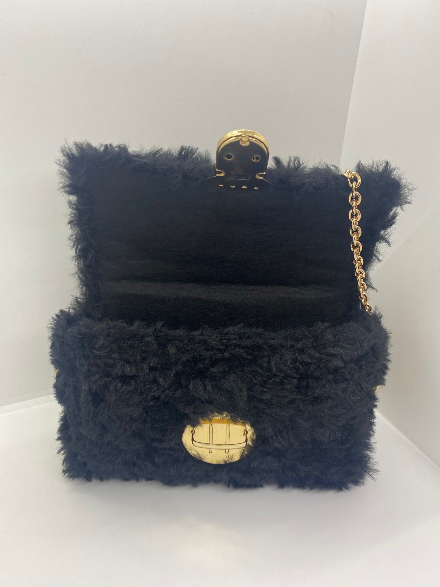 Sac Noir fluffy