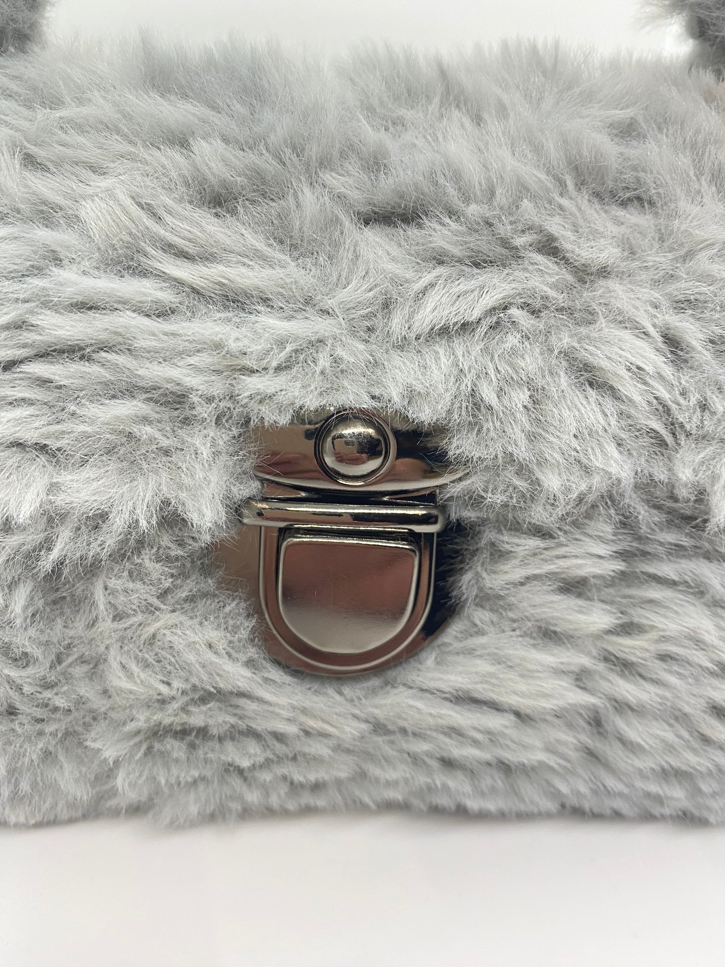 Sac Gris fluffy