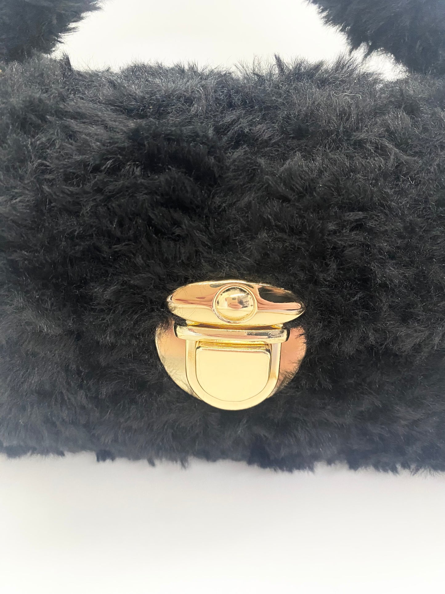 Sac Noir fluffy