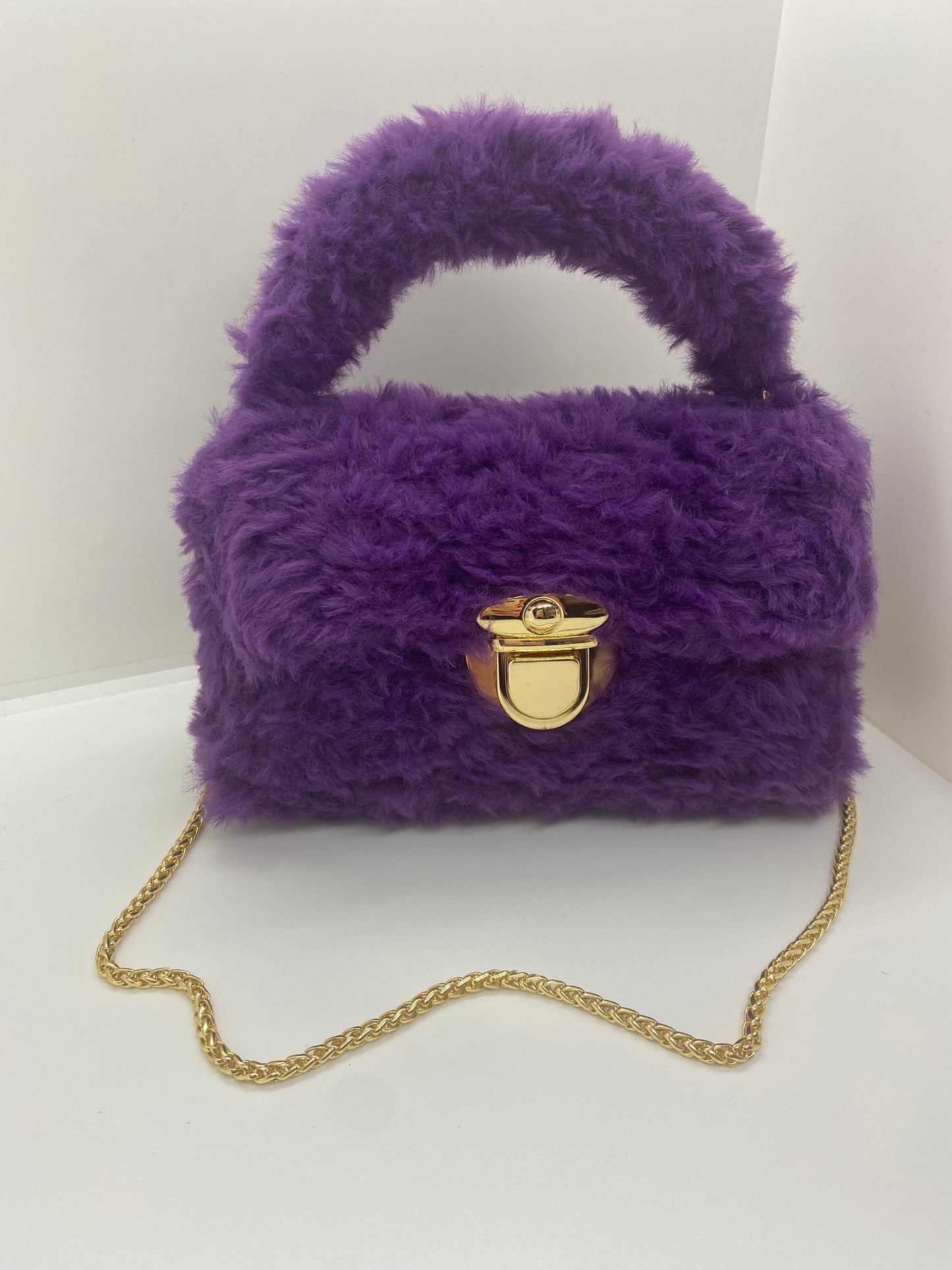 Sac à main violet