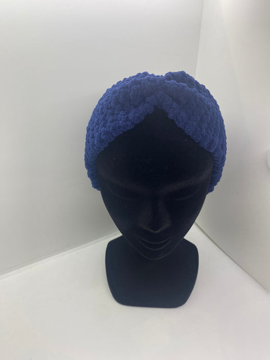 Tour de tête bleu foncé