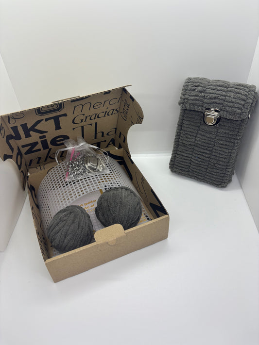 KIT DIY POCHETTE PORTABLE GRIS