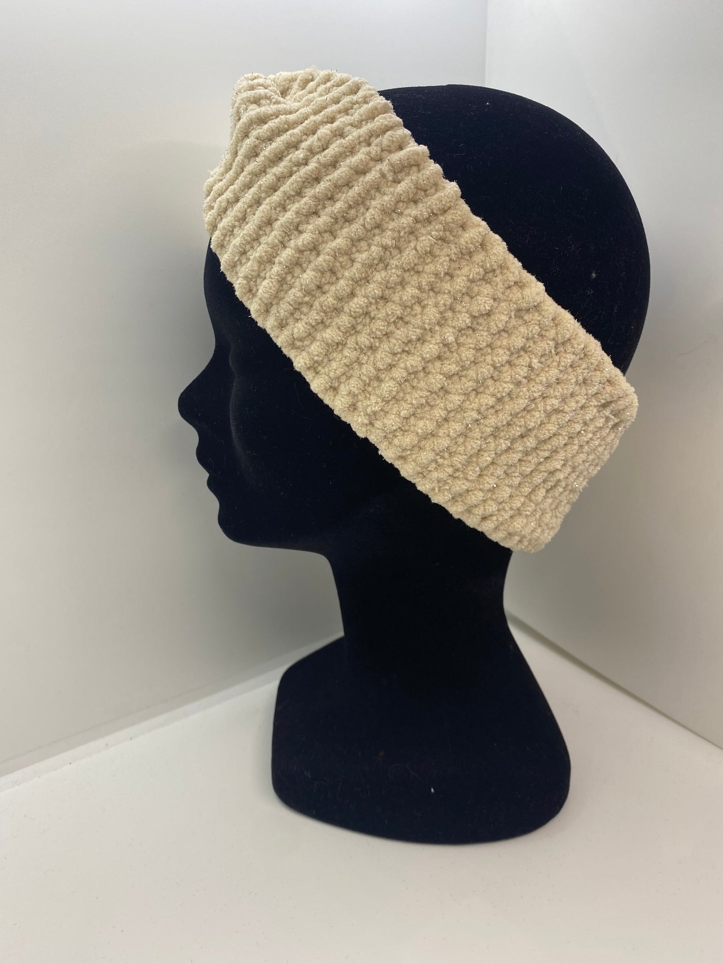 Tour de tête beige