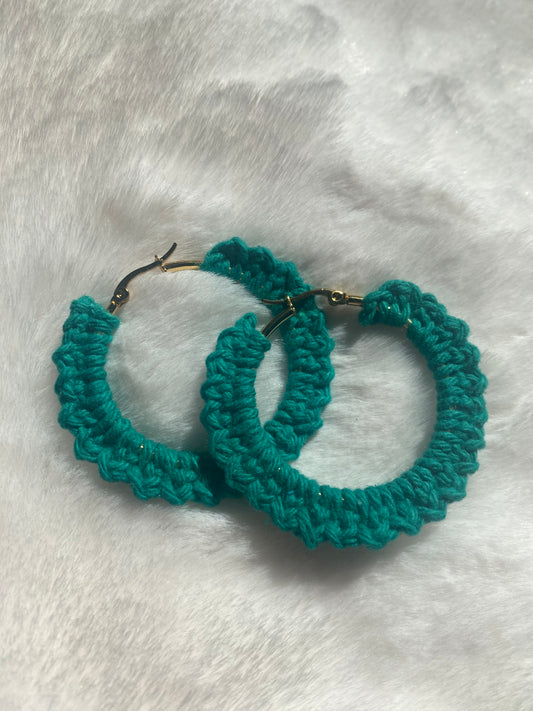 Boucles d'oreilles turquoise