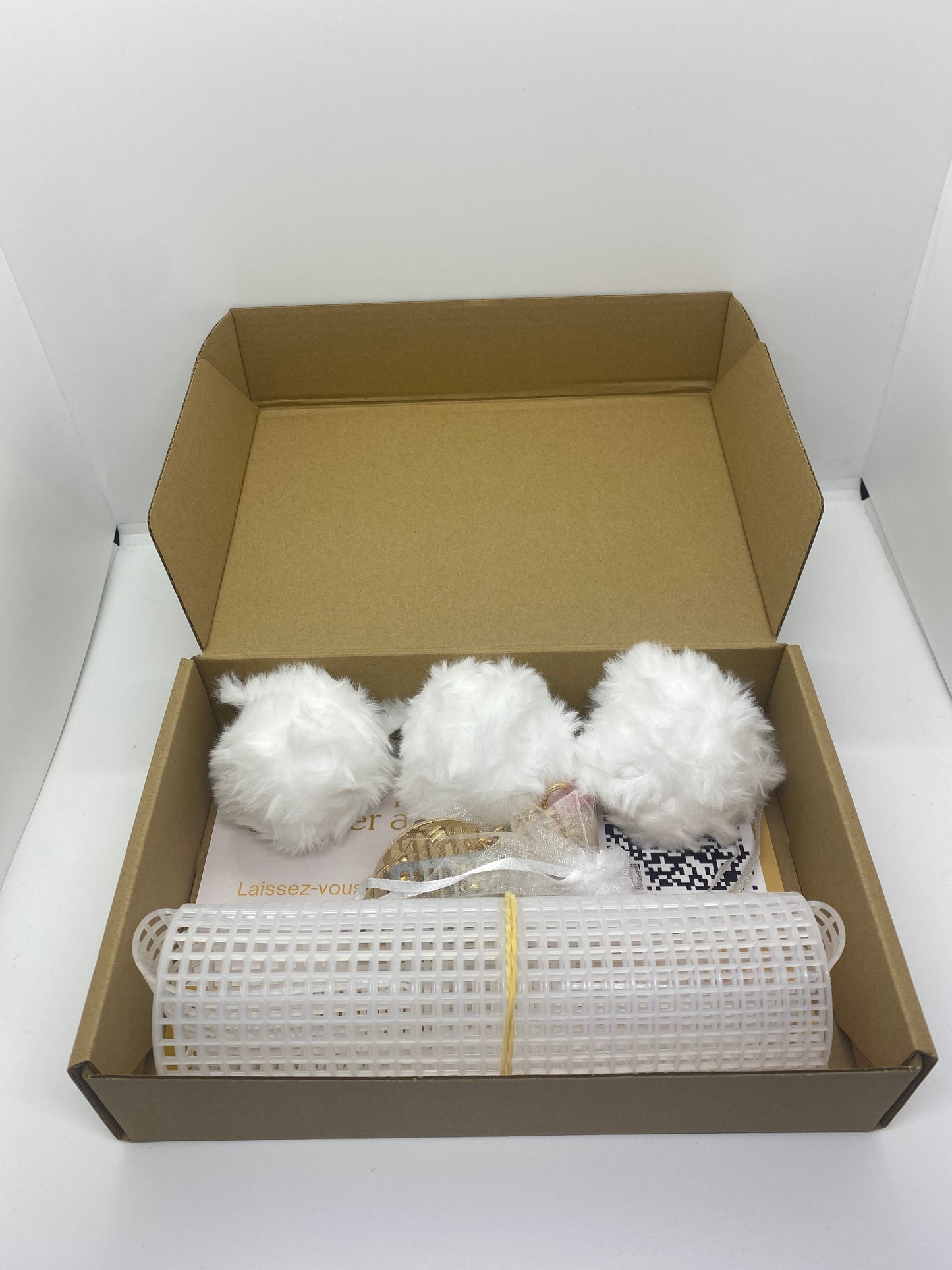 KIT DIY BLANC FLUFFY