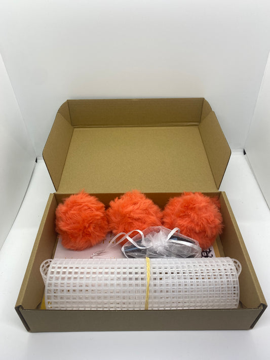 KIT DIY ORANGE FLUFFY