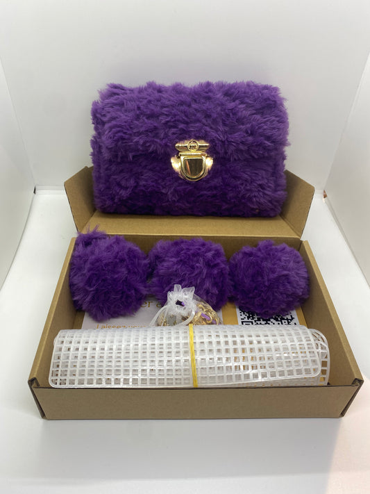 KIT DIY VIOLET FLUFFY