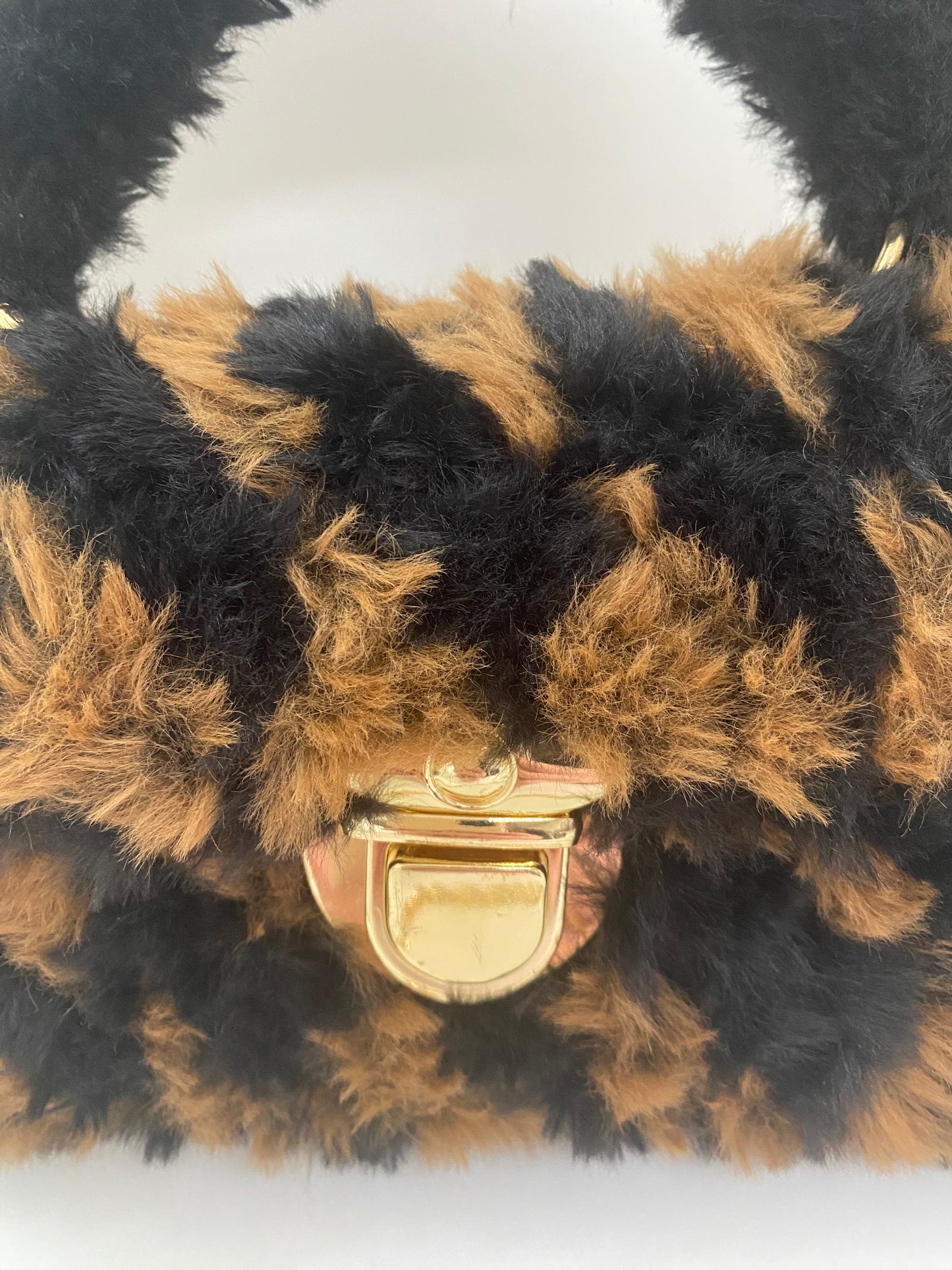 Sac Léopard fluffy